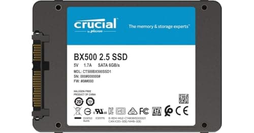 Crucial - Disco Ssd Interno - Bx500 - 500 Gb - 2,5 Pollici (ct500bx500sd1) Standard SSD Bild 8