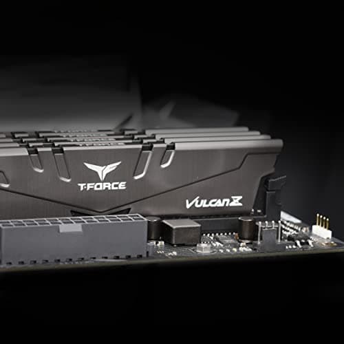 TEAMGROUP Team T-Force Vulcan Z DDR4 Gaming Memory, 2 x 16 GB, 3600 MHz, 288 Pin DIMM, Grey 2x16GB Classic multicolour Bild 6