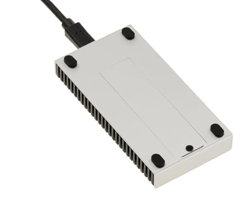 KALEA-INFORMATIQUE Aluminiumgehäuse USB4 und Thunderbolt 4 40G für SSD M2 NVMe. Tatsächliche Datenübertragungsrate gemessen auf Mac oder PC: 3,7 G/s Bild 8