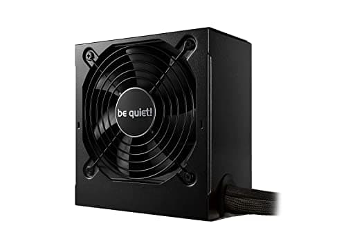 be quiet! System Power 10 550W, 80 Plus Bronze, leiser, temperaturgesteuerter 120mm-Qualitätslüfter, Unterstützung von leistungsstarken GPUs, Schwarze Flachbandkabel, BN327
