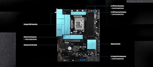 MB ASRock Intel 1851 B860 Rock WiFi 7 Bild 8