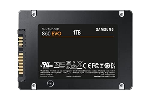 Samsung MZ-76E1T0B/EU 860 EVO 1 TB SATA 2,5" Interne SSD Schwarz Bild 8