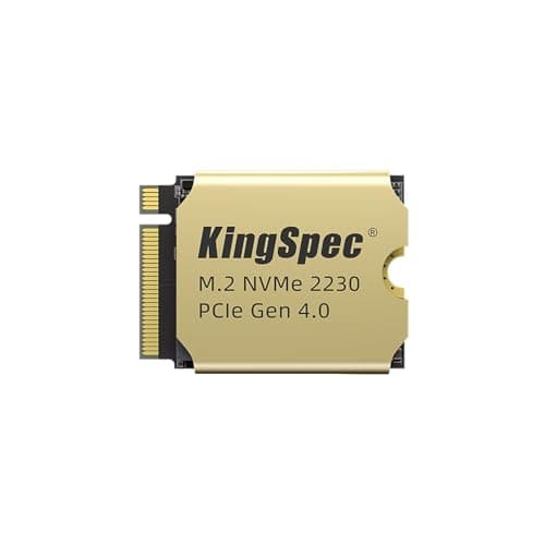 KingSpec XF-2230 2TB SSD M.2 2230 PCIe 4.0, NVMe SSD Gen 4x4 mit Wärmesenke, bis zu 5000MB/s Internes Solid State Drives, kompatibel mit Desktop/Laptop/Steam Deck/ROG Ally/Surface Pro