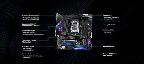 ASRock Z890 Phantom Gaming Riptide WiFi Intel S1851 DDr5 Bild 6