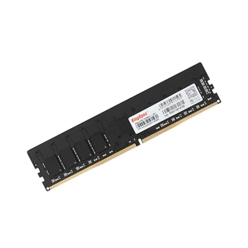 KingSpec 16 GB (2 x 8 GB) DDR4 RAM 3200 MHz für Desktop – Plug-and-Play, Heim- und Bürogebrauch, Standardversion, 288-Pin DIMM CL18 1,35 V Computerspeicher, kompatibel mit den meisten Intel/AMD-PCs 16GB (2x8GB) 3200 MHz Bild 3