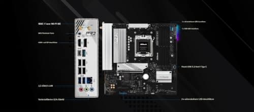 MB ASRock AMD AM5 B850M Pro RS WiFi Bild 5