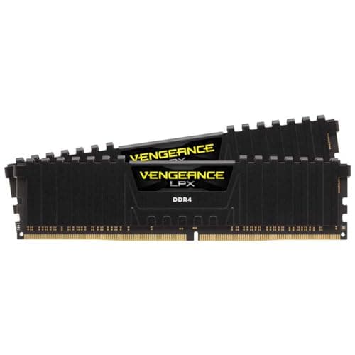 Corsair Vengeance LPX 16GB (2x8GB) DDR4 2400MHz C14 XMP 2,0 High Performance Desktop Arbeitsspeicher Kit, Schwarz, CMK16GX4M2A2400C14, 2 x 8 GB