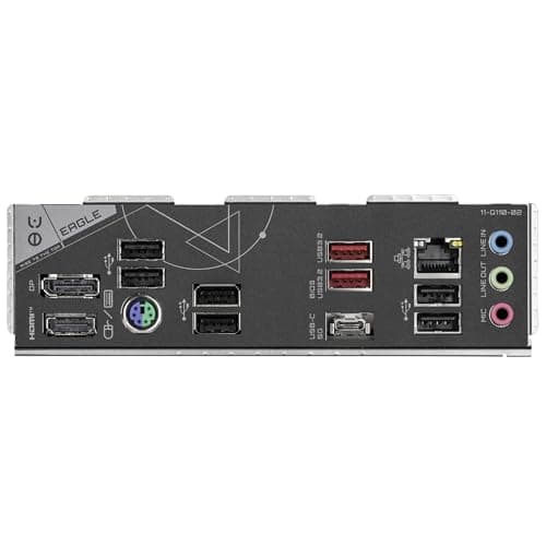 GIGABYTE B650 Eagle Mainboard - AMD Ryzen 9000er-Serie, 12+2+2 Phasen VRM, bis zu 7600 MHz DDR5 (OC), 1xPCIe 5.0 + 2xPCIe 4.0 M.2, GbE LAN, USB 3.2 Gen 2 Bild 8