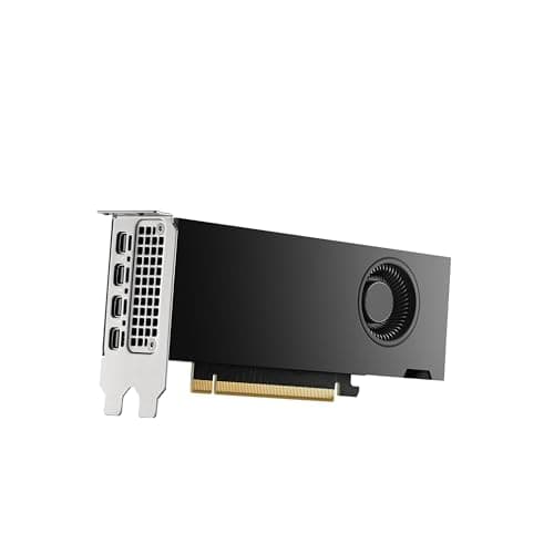 PNY NVIDIA RTX 2000 Ada Generation 16GB GDDR6 PCI Express 4.0 Dual Slot, Low Profil 4X MiniDisplayPort, 8K Support, Ultraleiser aktiver Lüfter Bild 4