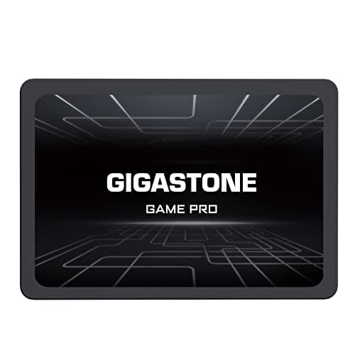 Gigastone SATA SSD 4TB 2,5 Zoll 3D NAND Bis zu 510MB/s interne SSD SATA III SSD Festplatte Kompatibel mit Laptop und PC Desktop Festkörper-Laufwerk 2,5" SLC Cache Performance