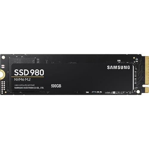 Samsung 980 M.2 500 GB PCI Express 3.0 V-NAND NVMe 980, 500 GB, MZ-V8V500BW