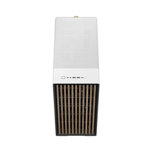 Fractal Design North XL Gehäuse Weiß - E-ATX PC Tower | Big Tower PC Gehäuse mit 3x 140mm Lüftern, USB Typ-C, für bis 413mm GPU, Full-Tower ATX Case North XL White TG Clear Bild 6
