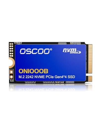 512GB NVMe SSD – M.2 2242 PCIe Gen4x4 Interne Solid-State-Drive, Bis zu 4800 MB/s Lesen & 2800 MB/s Schreiben, 3D NAND, Kompaktes Hochgeschwindigkeitsspeicher für Mini-PCs