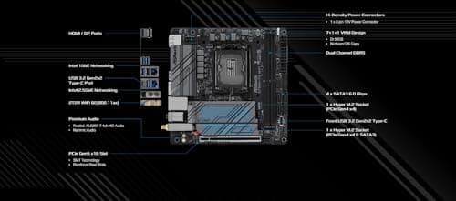 ASRock Z790M-ITX/WIFI Z790 DDR5 Bild 5