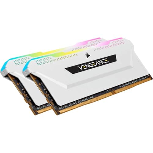 Corsair VENGEANCE RGB PRO SL 32GB (2x16GB) DDR4 Bis zu 3600MHz (PC4-28800) CL18 1.35V Desktop Memory - Weiß, CMH32GX4M2D3600C18W, 2 x 16 GB Bild 4