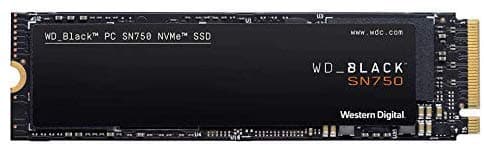 WD_BLACK SN750 NVMe SSD interne SSD 1 TB (Gaming SSD, 3.470 MB/s Lesegeschwindigkeit, schlankes Design, NVMe SSD-Performance, WD_BLACK SSD Dashboard) schwarz Bild 3