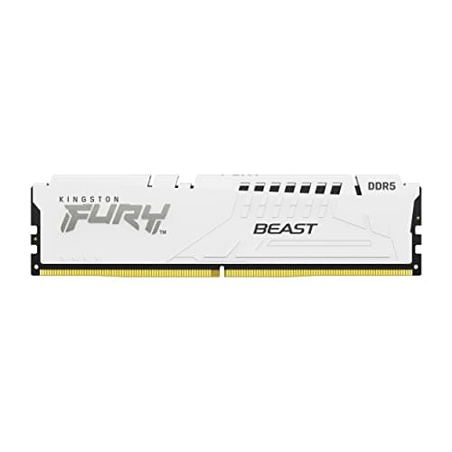 Kingston FURY Beast Weiß DDR5 64GB (2x32GB) 5600MT/s CL40 DIMM Desktop Gaming Speicher Kit mit 2 Intel XMP - KF556C40BWK2-64 Bild 6