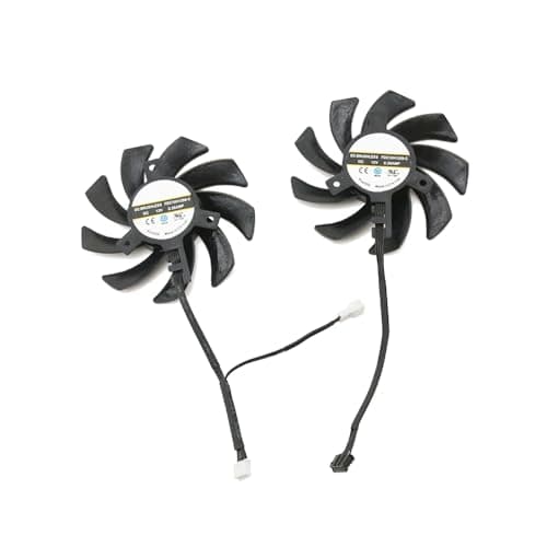 SISS Grafikkartenlüfter für Dell RTX 3060 OEM/DELL,Lenovo & HP RTX 3060 Ti OEM - Effiziente und Effektive Luftkühlung, 4-Pin Anschluss, Set mit 2 Lüftermodulen Bild 8