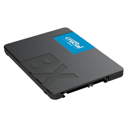 Crucial BX500 SATA SSD 1TB, 2,5" Interne Festplatte, bis zu 540 MB/s, 1TB SSD kompatibel mit Laptop und Desktop (PC), 3D NAND, Dynamische Schreibbeschleunigung - CT1000BX500SSD101