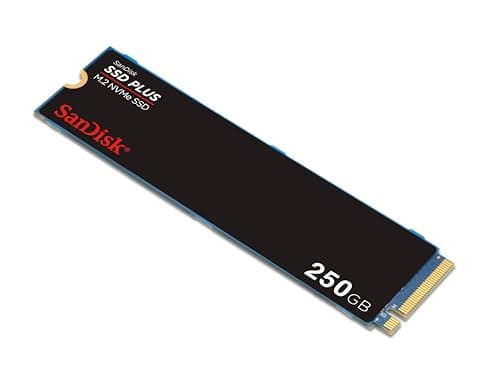 SanDisk SSD PLUS M.2 NVMe SSD 250 GB (M.2 2280, PCIe Gen 3.0, einfache Installation, Western Digital Dashboard, 3 Jahre Garantie) Bild 6