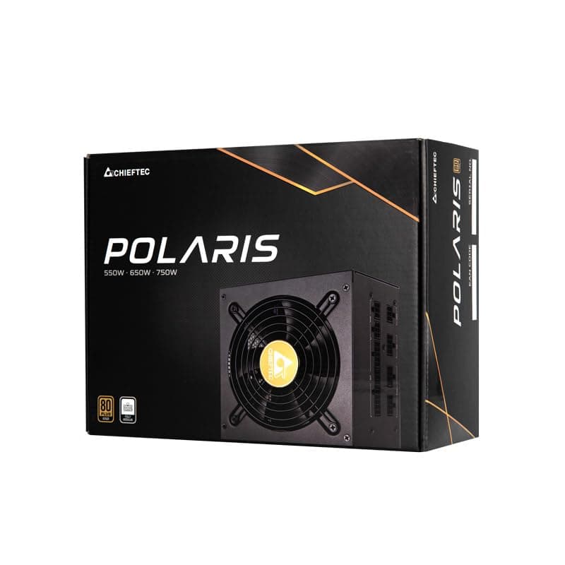 Chieftec Polaris 650W Zertifiziert 80Plus, IN-ACT-ZDLCHFOBU0087, Gold Bild 5
