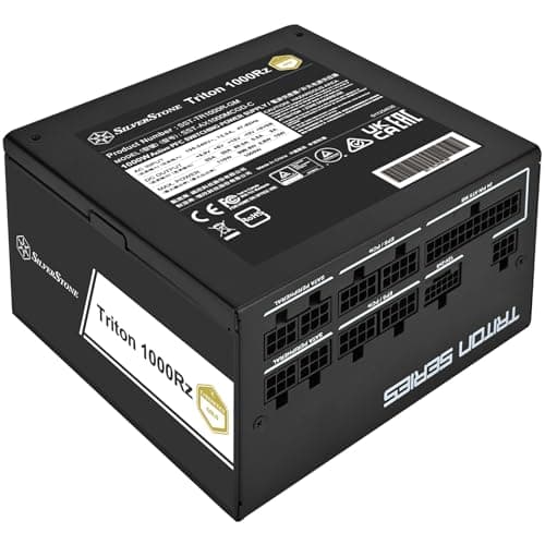 Silverstone SST-TR1000R-GM - Vollständig modulares PCIe 5 Cybenetics-Gold-ATX-Netzteil mit 1000W, Intel ATX 3.1, Gen5 12V-2x6 PCIe Bild 8