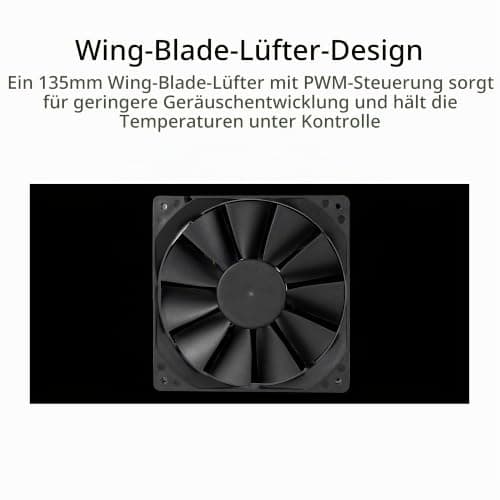 ASUS ROG Thor 850W Platinum II Netzteil (Aura Sync RGB Belechtung, OLED Display,135-mm-Axial-Tech-Lüfter mit PWM-Steuerung, 0dB-Kühlung, PCIe 5.0 Ready) Bild 5