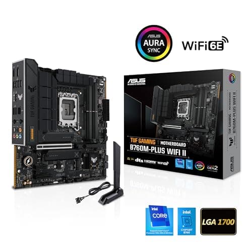 Scheda Madre - Asus - Tuf Gaming B760M-Plus Wifi Ii - Intel B760 Lga 1700 Micro Atx M-Plus WiFi II TUF B760 Bild 4