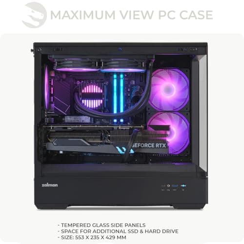 Sedatech Wasserkühlung Gaming PC • RX 9070 XT | AMD Ryzen 9 9950X3D | 32GB DDR5 | 2TB SSD M.2 | WLAN 6E | BT 5.3 | Win 11 10) Ryzen 9 9950X3D - RX 9070 XT Bild 6