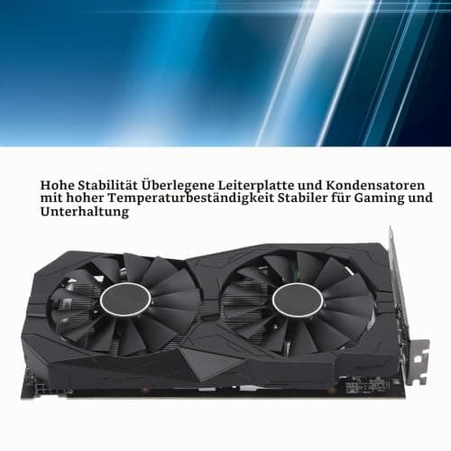 AMD Radeon RX 580 8GB GDDR5 Grafikkarte 256-Bit 2048SP PC-Gaming-Grafikkarte mit PCI Express 3.0 X16 3×DisplayPort 1×DVI 1×HD-Multimedia-Schnittstelle für Desktop Computer Bild 4