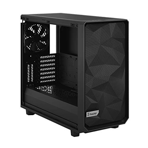 Fractal Design Meshify 2 ATX-Gehäuse – Flexibles Design, Hervorragende Belüftung, USB-C-Frontanschluss, Schwarz Bild 4