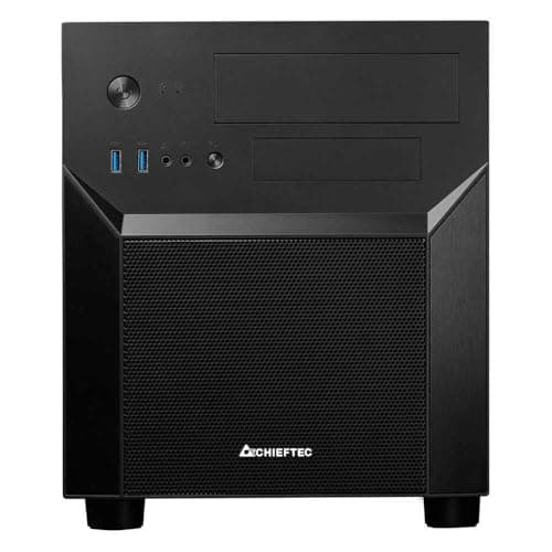 Chieftec CI-02B-Op Computer Case Cubo Nero (chieftec Mesh Series CI-02B-Op - Cube) Bild 6