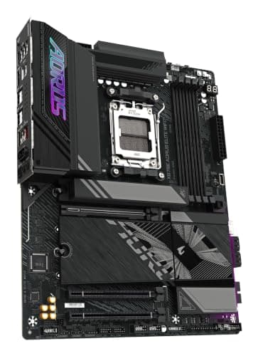 GIGABYTE X870E A Elite WIFI7-Mainboard - Unterstützt AMD Ryzen 9000 CPUs, 16+2+2 Phasen Digital-VRM, bis zu 8000MHz DDR5 (OC), 3xPCIe 5.0, Wi-Fi 7, 2.5GbE LAN, USB 4 Bild 7