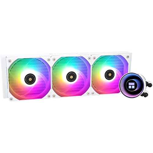 Thermalright Frozen Notte 360 WHITE ARGB V2 Wasserkühlung CPU-Kühler,360 White CPU-Kühler Spezifikationen,3 PWM-Lüfter, S-FDB-Lager, Geeignet für AMD:AM4/AM5,Intel LGA 1700/1150/1151/1200/2011