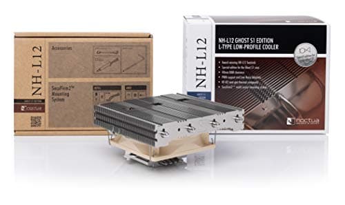 Noctua NH-L12 Ghost S1 Edition, Low-Profile CPU Kühler mit leisem 92mm PWM Lüfter (Braun) Bild 8