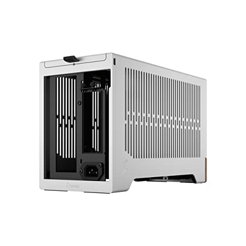 Fractal Design Terra Silver - Wood Walnut Front Panel - Small Form Factor - mITX Gaming case – PCIe 4.0 Riser Cable – USB Type-C - Anodized Aluminum Panels Bild 8