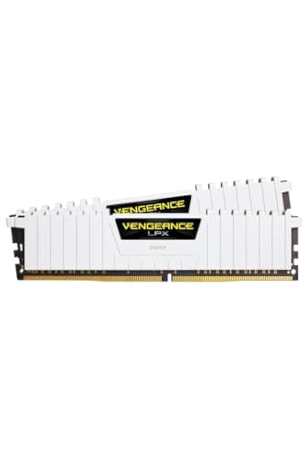 Corsair Vengeance LPX 16GB (2x8GB) DDR4 Bis zu 3200MHz CL16 XMP 2.0 High Performance Desktop Arbeitsspeicher Kit, Weiß CMK16GX4M2B3200C16W Weiß 2 x 8 GB 3200 MHz
