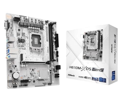 ASRock H610M-HDV/M.2 D5 Gen5 Mainboard (LGA1700, mATX, DDR5, PCIe 5.0) Bild 3