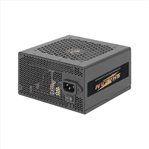 Noua Shazam 500 W ATX-Netzteil für PC 500 Watt 80+ White, DC zu DC, leiser Lüfter 120 mm, aktiver PFC Bild 2