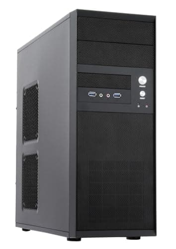 Chieftec CQ-01B-U3-OP Midi Tower Case schwarz