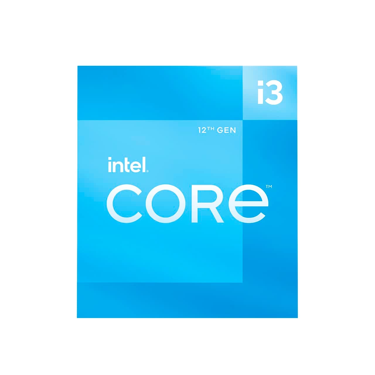 Intel Core i3-12100 12. Generation Desktop Prozessor (Basistakt: 3.3GHz, 4 Kerne, LGA1700, RAM DDR4 und DDR5 bis zu 128GB) BX8071512100, ‎Silber