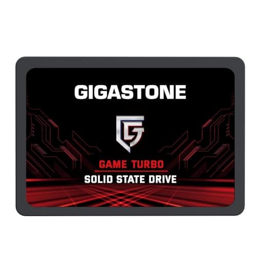 Gigastone SATA interne SSD 1TB 2,5 Zoll SATA III Schnittstelle 3D NAND Festplatte SSD Spiellaufwerk kompatibel mit Laptops und Desktop-Computern 2,5 Zoll 550 MB/s SLC Cache Game Turbo 1TB Bild 2