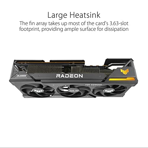 ASUS TUF Gaming AMD Radeon RX 7900 XT OC Edition Gaming Grafikkarte (PCIe 4.0, 20GB GDDR6 Speicher, 1x HDMI 2.1, 3X DisplayPort 2.1, GPU Tweak III, TUF-RX7900XT-O20G-GAMING) Bild 8