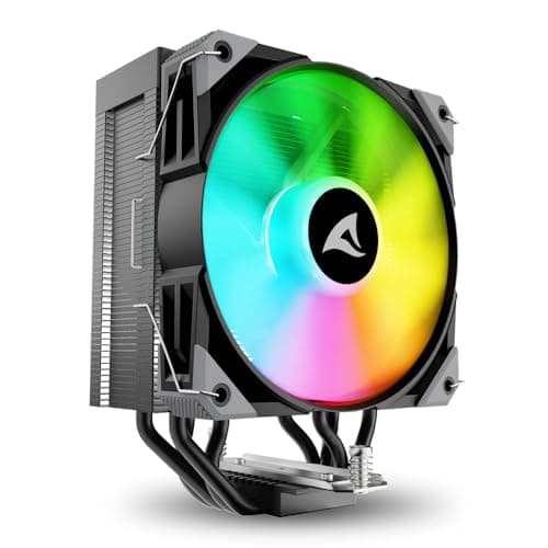 Sharkoon A40 Schwarz, RGB, CPU-Kühler Bild 2