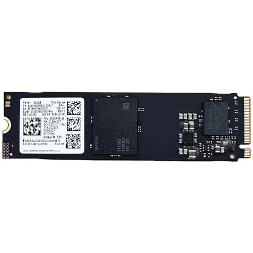 OEM Samsung PM9B1 256 GB M.2 PCI-e Gen 4X4 NVME SSD internes Solid State Drive 80 mm 2280 Formfaktor M Key Bild 2