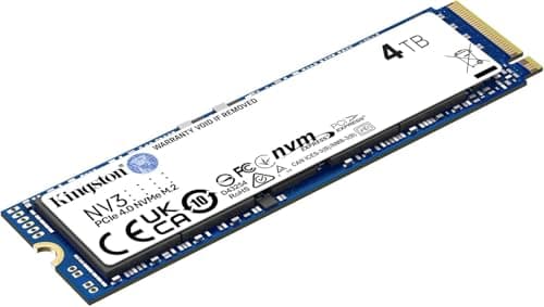 Kingston 4000 GB NV3 M.2 2280 PCIe 4.0 NVMe SSD 4TB 2280 Bild 7
