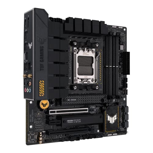 ASUS TUF Gaming B850M-PLUS WiFi Mainboard Sockel AMD AM5 (AMD B850, mATX, DDR5 Speicher, PCIe 5.0, 2X PCIe 4.0 M.2, WiFi 6E, Aura Sync) Bild 5