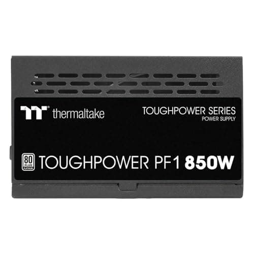 Thermaltake Toughpower PF1 850W | PC-ATX-Netzteil | 80-Plus-Platinum | voll-modular | leiser 140 Lüfter | EU Zertifiziert | schwarz Bild 8