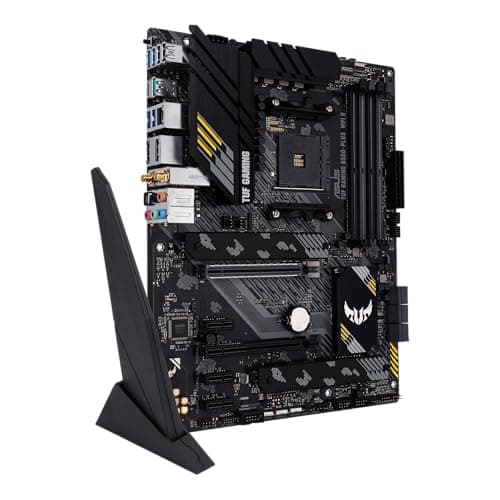 ASUS TUF Gaming B550-PLUS WiFi II AMD AM4 (3rd Gen Ryzen™) ATX Gaming Motherboard (PCIe 4.0, WiFi 6, 2,5 GB LAN, BIOS Flashback, USB 3.2 Gen 2, adressierbarer Gen 2 RGB Header und Aura Sync) Bild 8