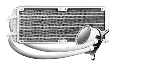 ASUS ROG Strix LC 240 RGB adressierbare RGB-Radiatorlüfter (3x 120 mm Lüfter, AIO Wasserkühlung, Aura Sync RGB, mit RGB Lüfter), weiß, 2 Lüfter Bild 7
